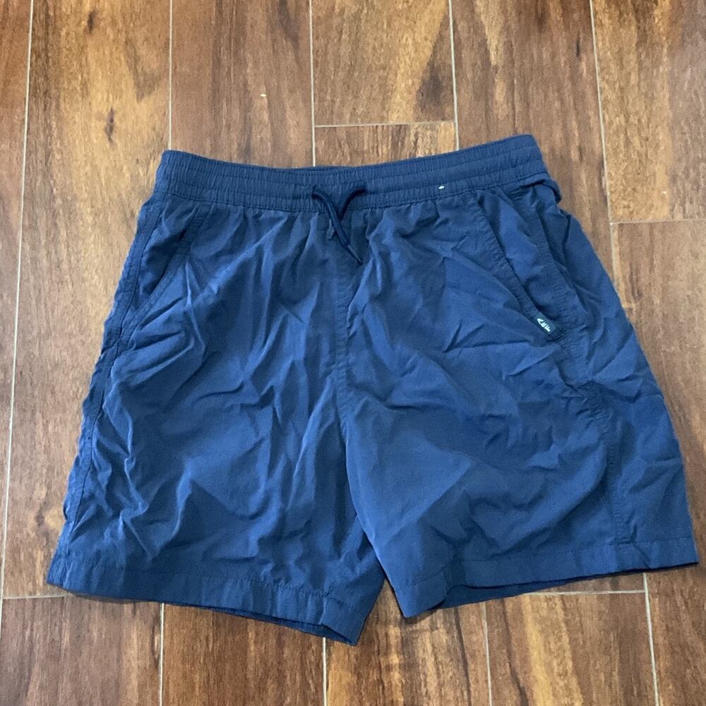 Abercrombie Kids Navy Blue Pool to Play Swim Trunks Shorts Size 13/14